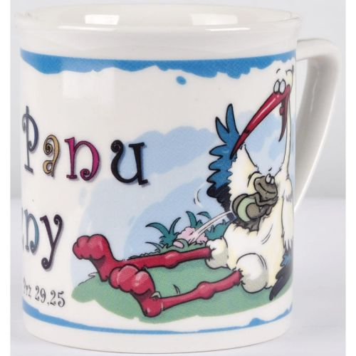 Kubek porcelanowy Kto ufa Panu bezpieczny e-religijne.pl