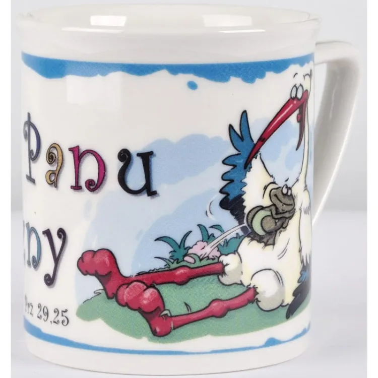 Kubek porcelanowy Kto ufa Panu bezpieczny e-religijne.pl