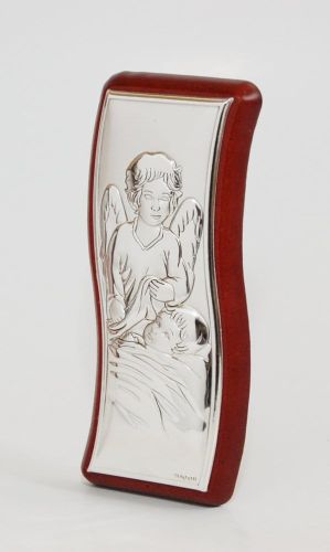 Obrazek srebrny Anioł Stróż 079 e-religijne.pl