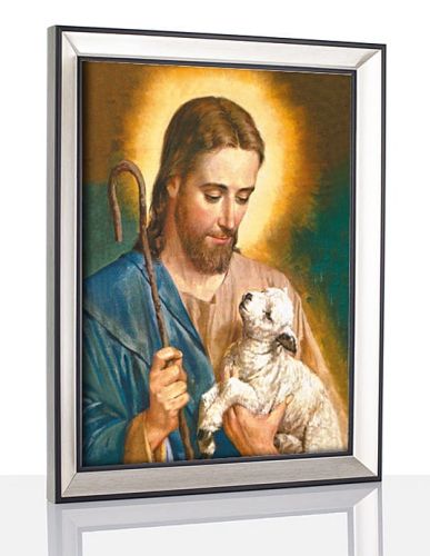 Obraz Jezus Dobry Pasterz 30 x 40 W054 dewocjonalia sklep ikony i obrazy