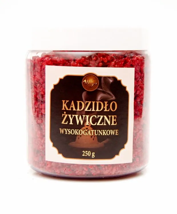 Duży słoik 280g z wysokogatunkowym, greckim kadzidłem żywicznym RÓŻA, gotowym do użytku liturgicznego.