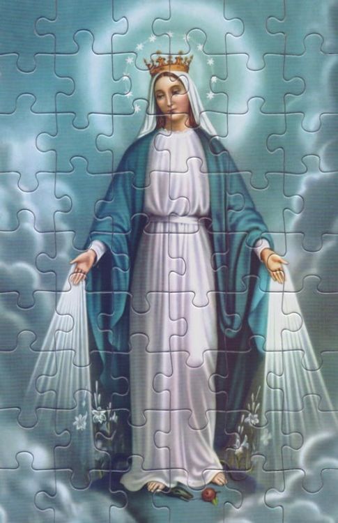 SKLEP - POMOCE DLA KATECHETÓW : Religijne puzzle dla dzieci Maryjne - rozmiar 13 x 20 Dewocjonalia, upominki chrześcijańskie - e-religijne.pl