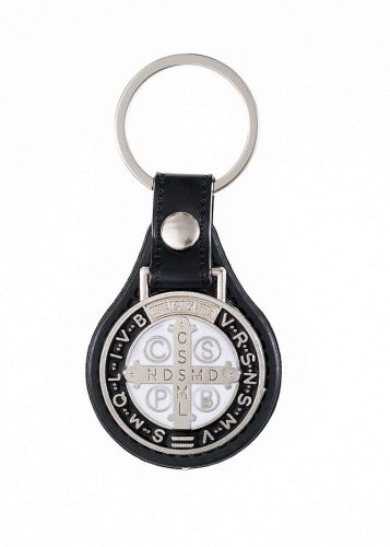 Brelok religijny z medalem św. Benedykta K5004 - J księgarnia chrześcijańska e-religijne.pl