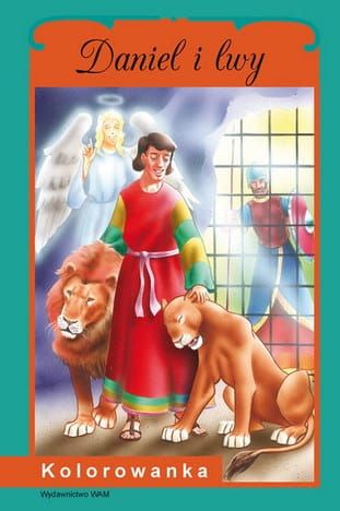 Daniel i lwy - kolorowanka religijna e-religijne.pl