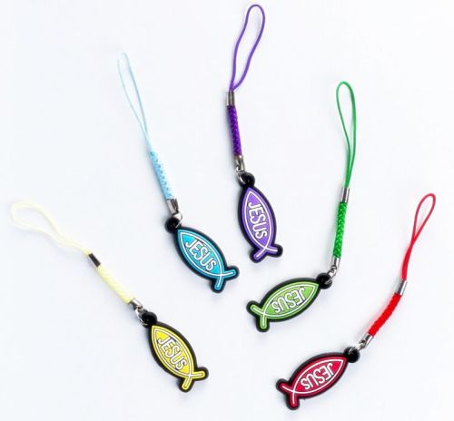 Religijna zawieszka do telefonu - Rybka 1532-2 e-religijne.pl