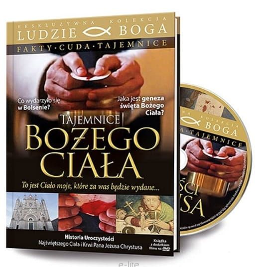 Tajemnica Bożego Ciała - film DVD z książeczką - kolekcja Ludzie Boga DVD