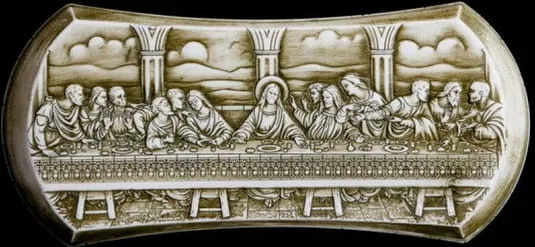Ostatnia Wieczerza ręcznie rzeźbiona  e-religijne.pl