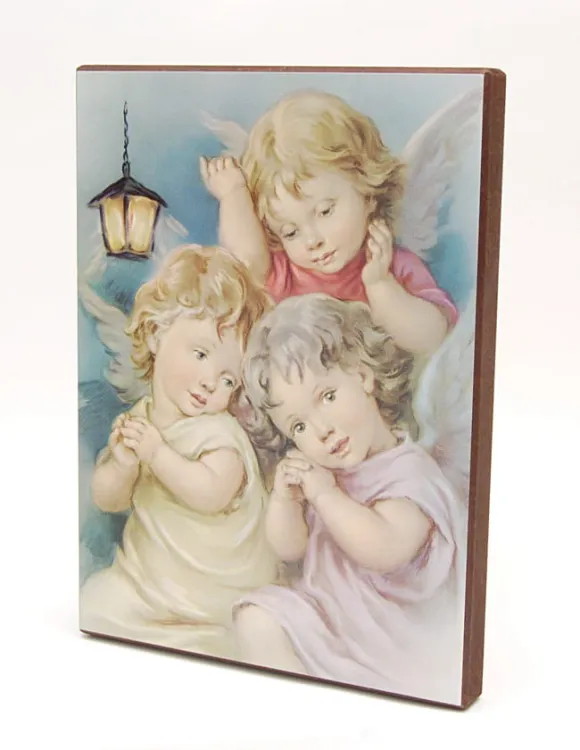 Anioł Stróż - obrazek na desce - A e-religijne.pl