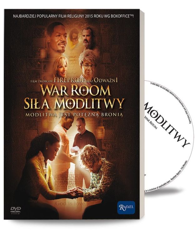 DVD War Room - Siła Modlitwy - chrześcijański film na płycie religijne filmy księgarnia sklep religijny