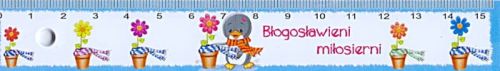  Linijka dziecięca "Błogosławieni miłosierni" sklep księgarnia religijna, upominki religijne