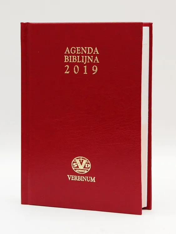 Kalendarze chrześcijańskie - terminarze: Agenda biblijna na 2019 rok (mała) - Verbinum