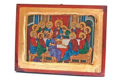 Ikona bizantyjska Ostatnia Wieczerza e-religijne.pl