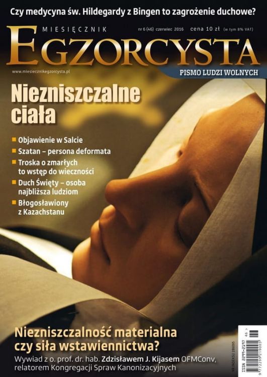 Miesięcznik Egzorcysta. Pismo ludzi wolnych - czerwiec 2016 nr 6 (46) księgarnia chrześcijańska