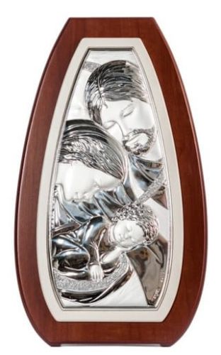 Obrazek srebrny św. Rodzina 1084L e-religijne.pl