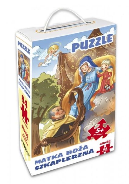 Puzzle chrześcijańskie Matka Boża Szkaplerzna (84 elementy) sklep Wydawnictwo Karmelitów Bosych