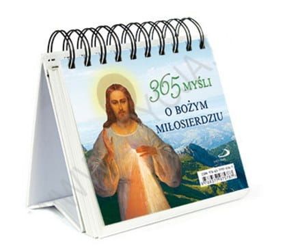 365 myśli o Bożym Miłosierdziu - książka na biurko Edycja św. Pawła księgarnia e-religijne.pl