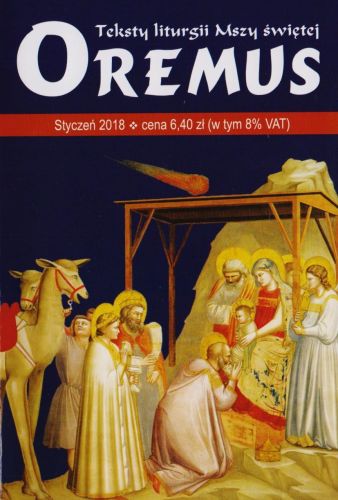 Wydawnictwo PROMIC - Oremus na STYCZEŃ 2018 - teksty liturgii Mszy Świętej