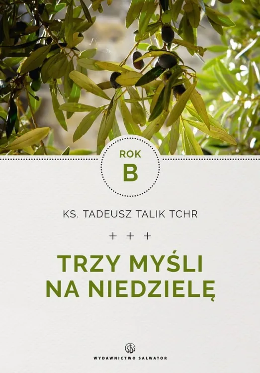 Księgarnia religijna - wydawnictwo SALWATOR - Trzy myśli na niedzielę. Rok B - ks. Tadeusz Talik TChr