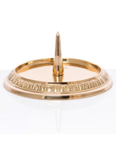 Lichtarz świecznik płaski