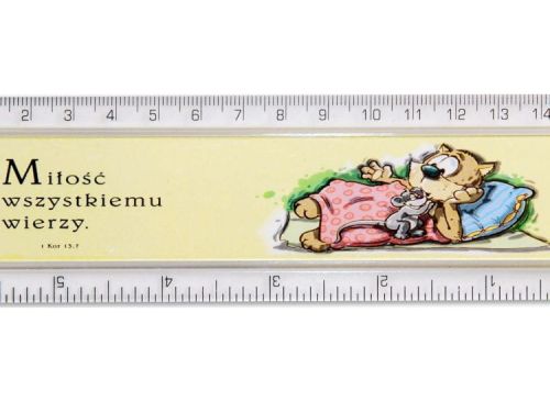 Linijka Miłość wszystkiemu wierzy. e-religijne.pl