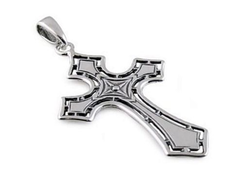 Dewocjonalia biżuteria srebrna Krzyżyk srebrny - KS8106