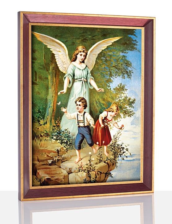 Obraz Anioła Stróża 30 x 40 W132 księgarnia chrześcijańska