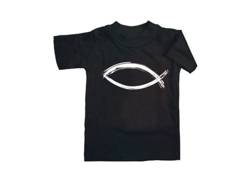 Koszulka T-Shirt Ryba czarna e-religijne.pl