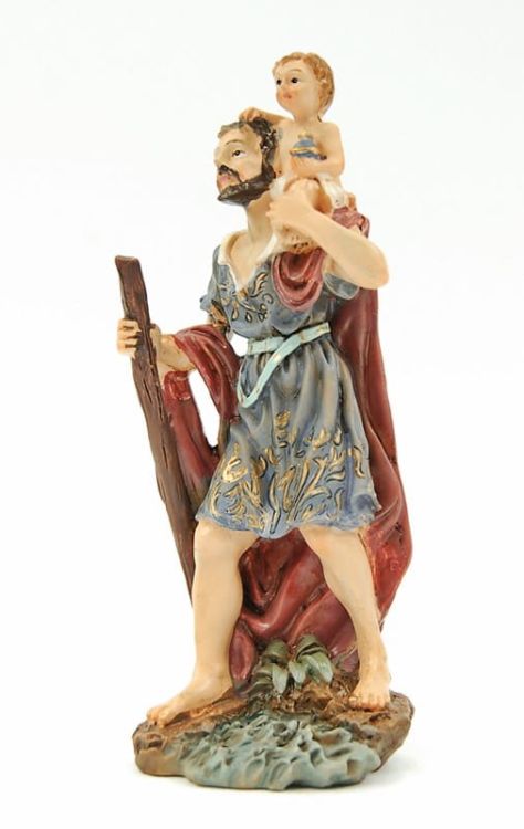 Figurka św. Krzysztof - wysokość 12 cm e-religijne.pl