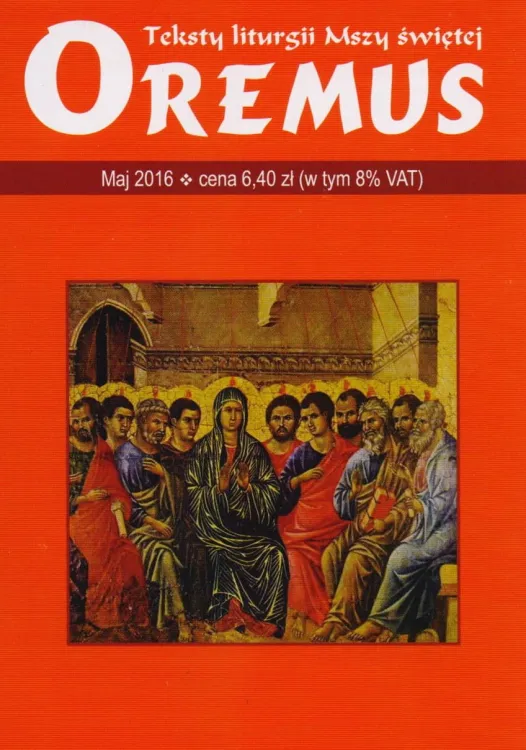 Księgarnia - Wydawnictwo Promic: Oremus na MAJ 2016 - teksty liturgii Mszy Świętej - książki o liturgii, lekcjonarze, Mszaliki e-religijne.pl