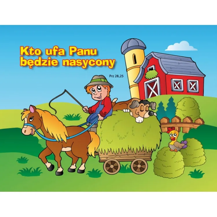 Podkładka pod mysz do komputera - Kto ufa Panu będzie nasycony e-religijne.pl