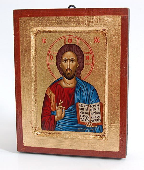 Ikona Chrystus Pantokrator 14 cm x 18 cm e-religijne.pl
