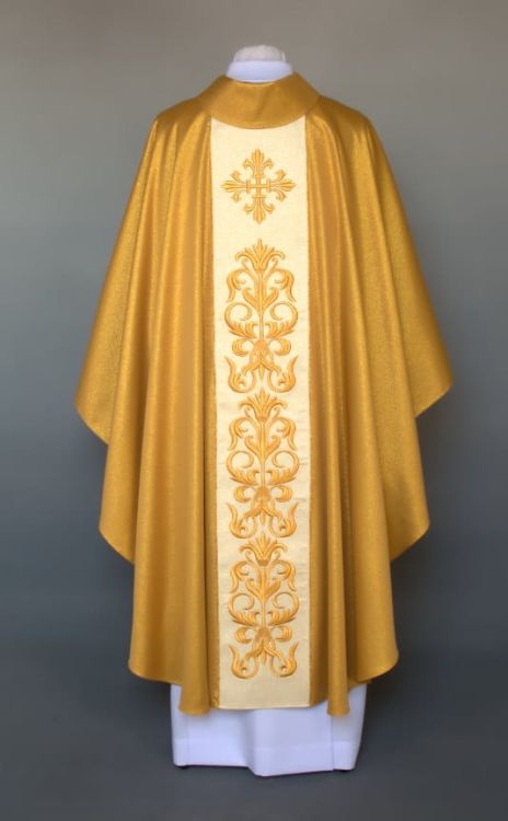 Ornat złoty z haftem 1-286-66 e-religijne.pl