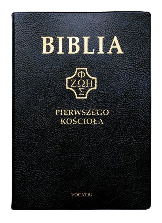 Biblia pierwszego Kościoła (Prymasowska Seria Biblijna) miękka czarna