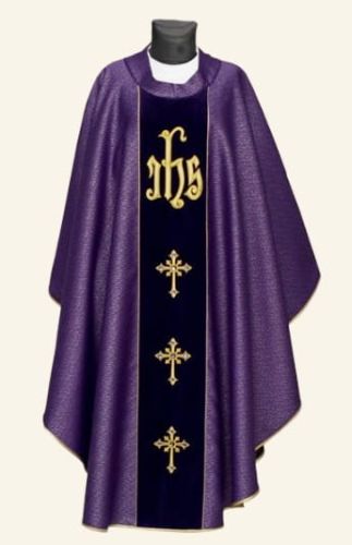 Ornat fioletowy K-49 e-religijne.pl