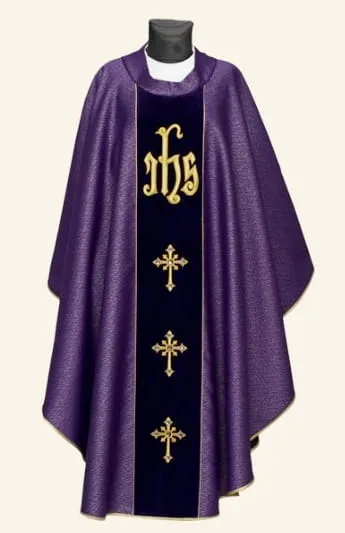 Ornat fioletowy K-49 e-religijne.pl