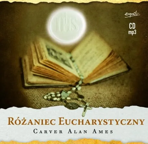 Audiobook - płyta CD Różaniec Eucharystyczny mp3 z dołączonym Różańcem wydawnictwo Esprit księgarnia e-religijne.pl