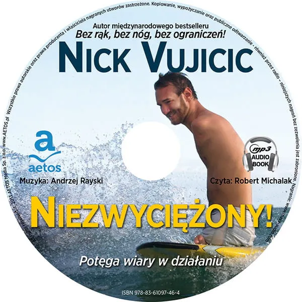 Niezwyciężony. Potęga wiary w działaniu - Nick Vujicic (Audiobook mp3) e-religijne.pl