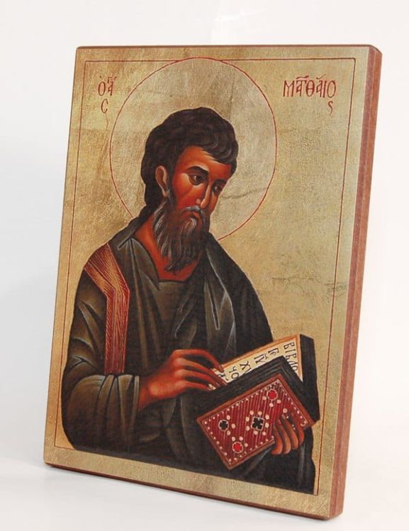 Święty Mateusz - reprodukcja ikony e-religijne.pl