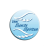 Przypinka religijna button "Veni Sancte Spiritus" sklep z upominkami religijnymi e-religijne.pl