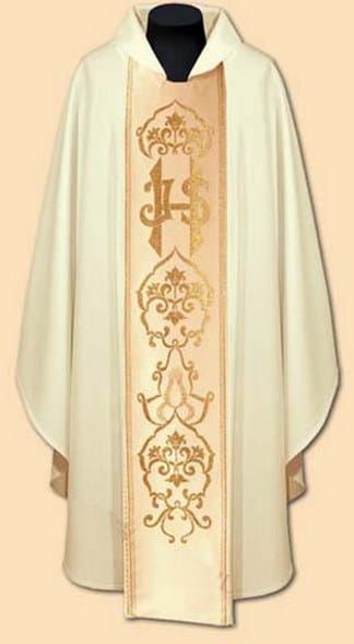 Ornat biały AS615 e-religijne.pl