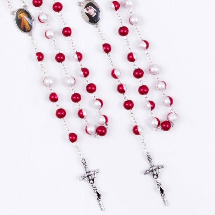 Różaniec do odmawiania Koronki do Miłosierdzia Bożego R629JUT Sklep Dewocjonalia e-religijne.pl