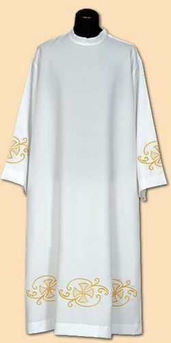 Alba kapłańska z haftem AS29