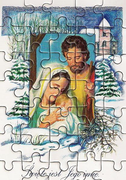 Puzzle religijne dla dzieci - "Święte jest Jego Imię" e-religijne.pl