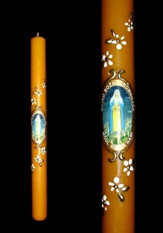 Gromnica - świeca woskowa - wys. 43 cm e-religijne.pl