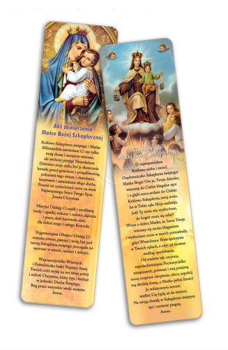 Księgarnia chrześcijańska Zakładka do książki - Matka Boża Szkaplerzna
