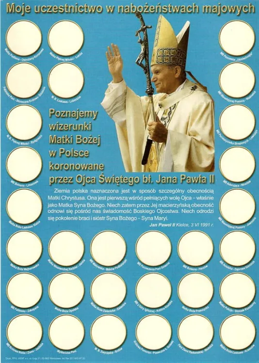 Kontrolka uczestnictwa w nabożeństwach majowych e-religijne.pl