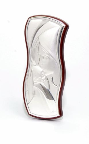 Obrazek srebrny Maryja z Dzieciątkiem - pamiątka Chrztu św./ I Komunii św / ślubu e-religijne.pl