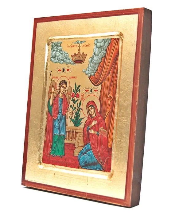 Ikona bizantyjska Zwiastowanie (2) - 18 x 24 e-religijne.pl