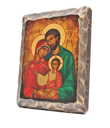 Ikona Święta Rodzina reprodukcja (15 x 19)