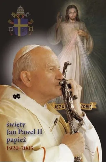 Magnes z wizerunkiem św. Jana Pawła II  e-religijne.pl